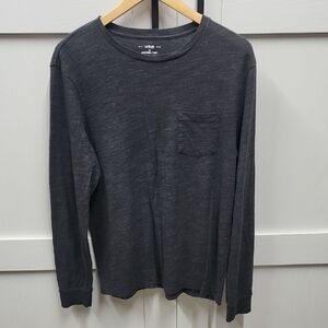 Urban Pipeline Charcoal Long Sleeve Tee